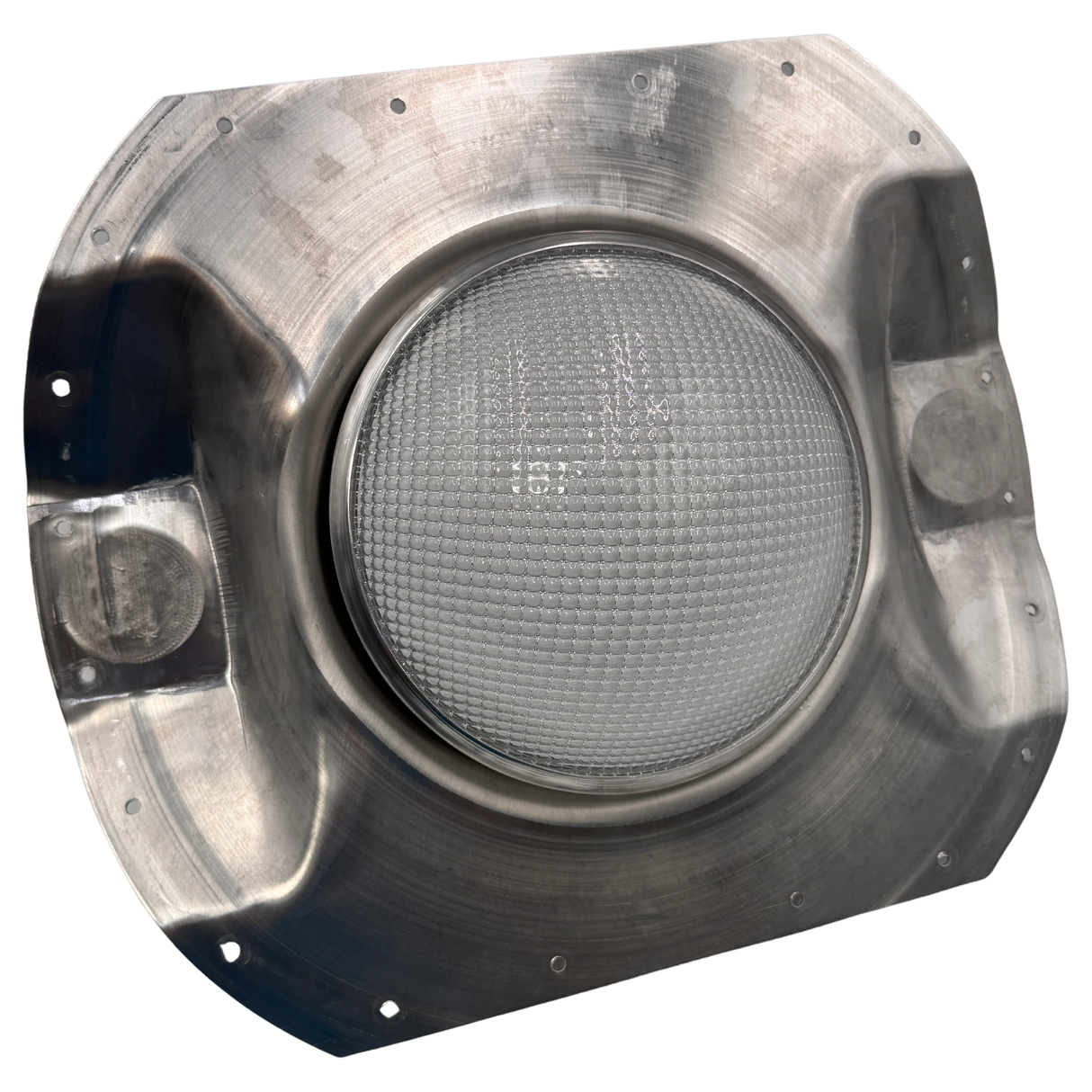 Tubular skylight, Solar Side LightBlaster for conex shipping containers, bottom view, no background | Solar Blaster brand