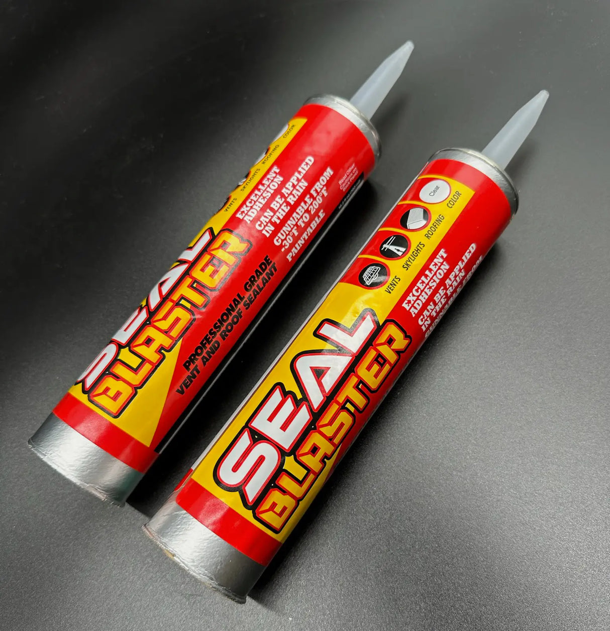 SealBlaster professional roofing sealant for all weather installation 2-pack | Solar Blaster brand