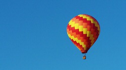 Hot air balloons are the perfect illustration that hot air rises.