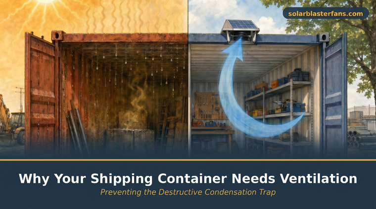 Why Your Shipping Container Needs Ventilation