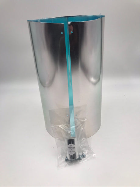 The 12 inch (8" diameter) extension tube for the Solar LightBlaster products with the tape and screw packet.