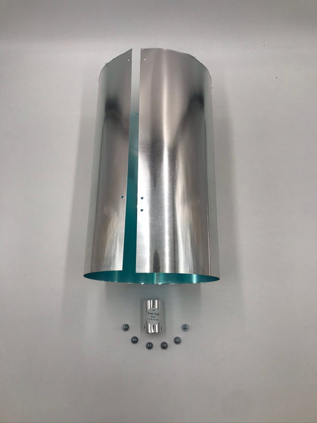 The 12 inch (8" diameter) extension tube for the Solar LightBlaster products with the tape and screw packet.