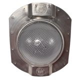 Tubular skylight, Solar LightBlaster for conex containers with 3.5 inch roof ribs, galvanized finish,  (no background) | Solar Blaster brand