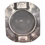 Tubular skylight, Solar LightBlaster for conex containers with 3.5 inch roof ribs, galvanized finish,  (no background) | Solar Blaster brand