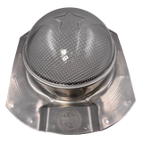 Tubular skylight, Solar LightBlaster for conex containers with 3.5 inch roof ribs, galvanized finish,  (no background) | Solar Blaster brand