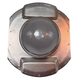 Tubular skylight, Solar LightBlaster for conex containers with 6.5 inch roof ribs, galvanized finish,  (no background) | Solar Blaster brand