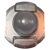 Tubular skylight, Solar LightBlaster for conex containers with 6.5 inch roof ribs, galvanized finish,  (no background) | Solar Blaster brand