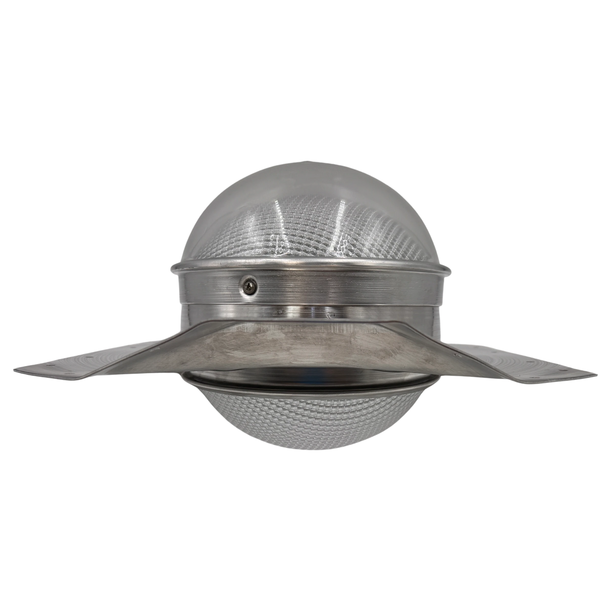Tubular skylight, Solar Side LightBlaster for conex shipping containers, front view, no background | Solar Blaster brand