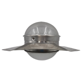 Tubular skylight, Solar Side LightBlaster for conex shipping containers, front view, no background | Solar Blaster brand
