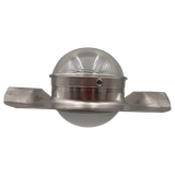 Tubular skylight, Solar Side LightBlaster for conex shipping containers, side view, no background | Solar Blaster brand
