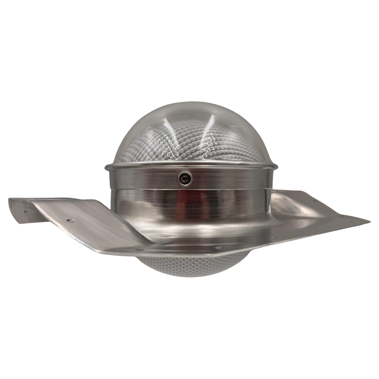 Tubular skylight, Solar Side LightBlaster for conex shipping containers, side view, no background | Solar Blaster brand
