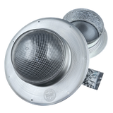 Tubular skylight, Solar LightBlaster for flat roofs, galvanized finish,  (no background) | Solar Blaster brand