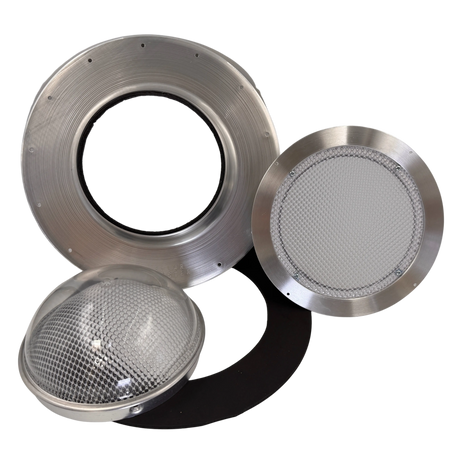 Tubular skylight, Solar LightBlaster for flat roofs, galvanized finish,  (no background) | Solar Blaster brand