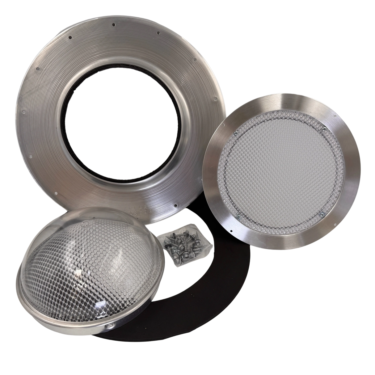 Tubular skylight, Solar LightBlaster for flat roofs, galvanized finish,  (no background) | Solar Blaster brand