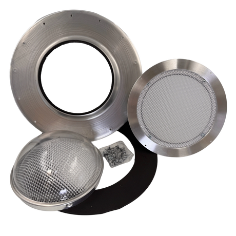 Tubular skylight, Solar LightBlaster for flat roofs, galvanized finish,  (no background) | Solar Blaster brand