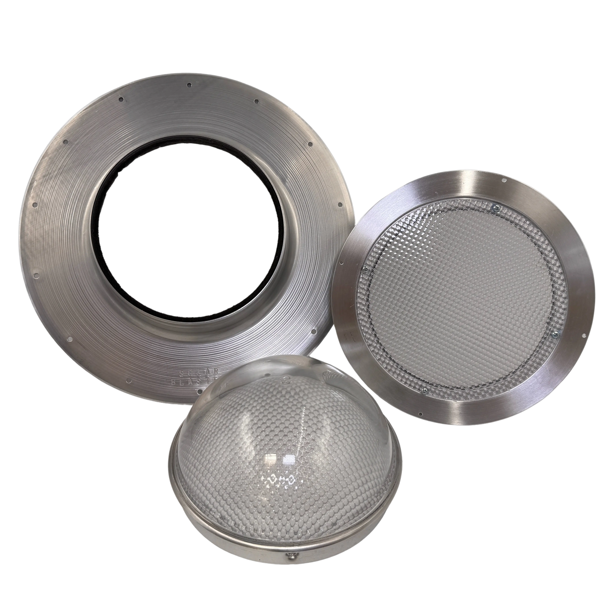 Tubular skylight, Solar LightBlaster for flat roofs, galvanized finish,  (no background) | Solar Blaster brand