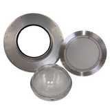 Tubular skylight, Solar LightBlaster for flat roofs, galvanized finish,  (no background) | Solar Blaster brand