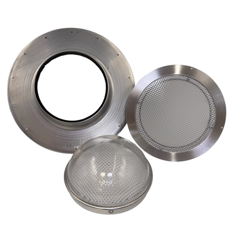 Tubular skylight, Solar LightBlaster for flat roofs, galvanized finish,  (no background) | Solar Blaster brand