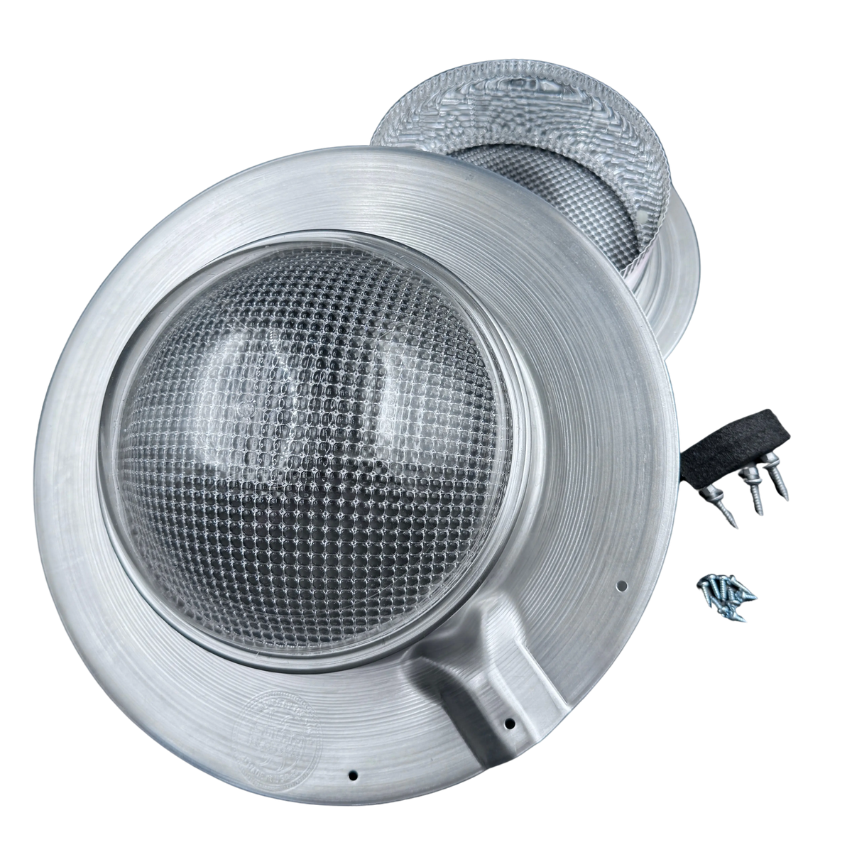 Tubular skylight, Solar LightBlaster for metal roofs, galvanized finish,  (no background) | Solar Blaster brand