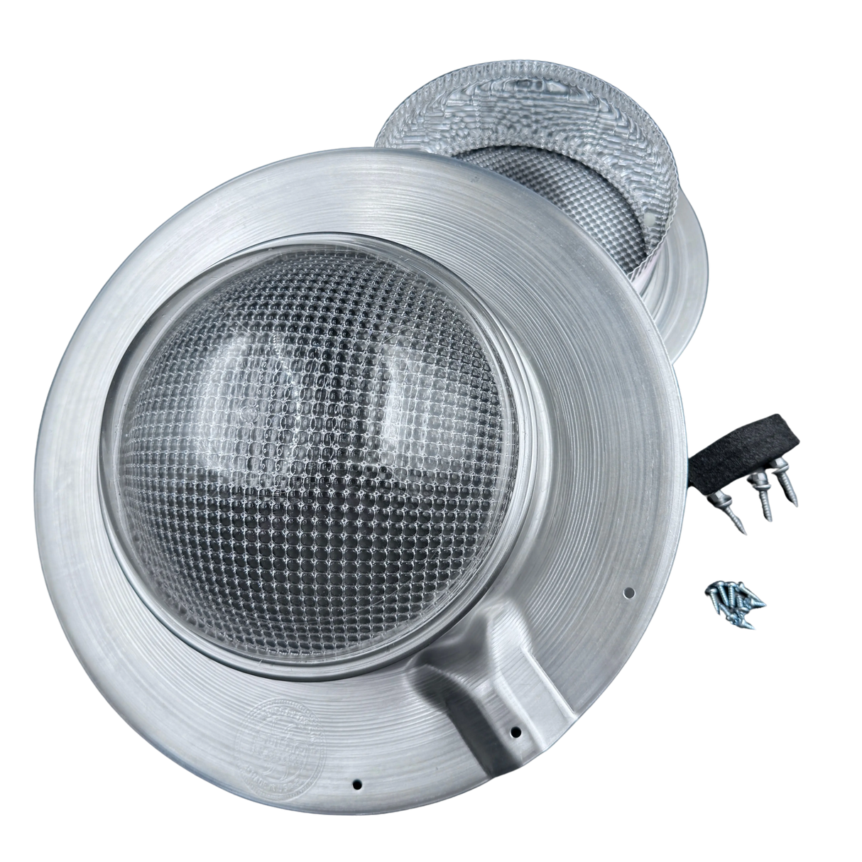 Tubular skylight, Solar LightBlaster for metal roofs, galvanized finish,  (no background) | Solar Blaster brand