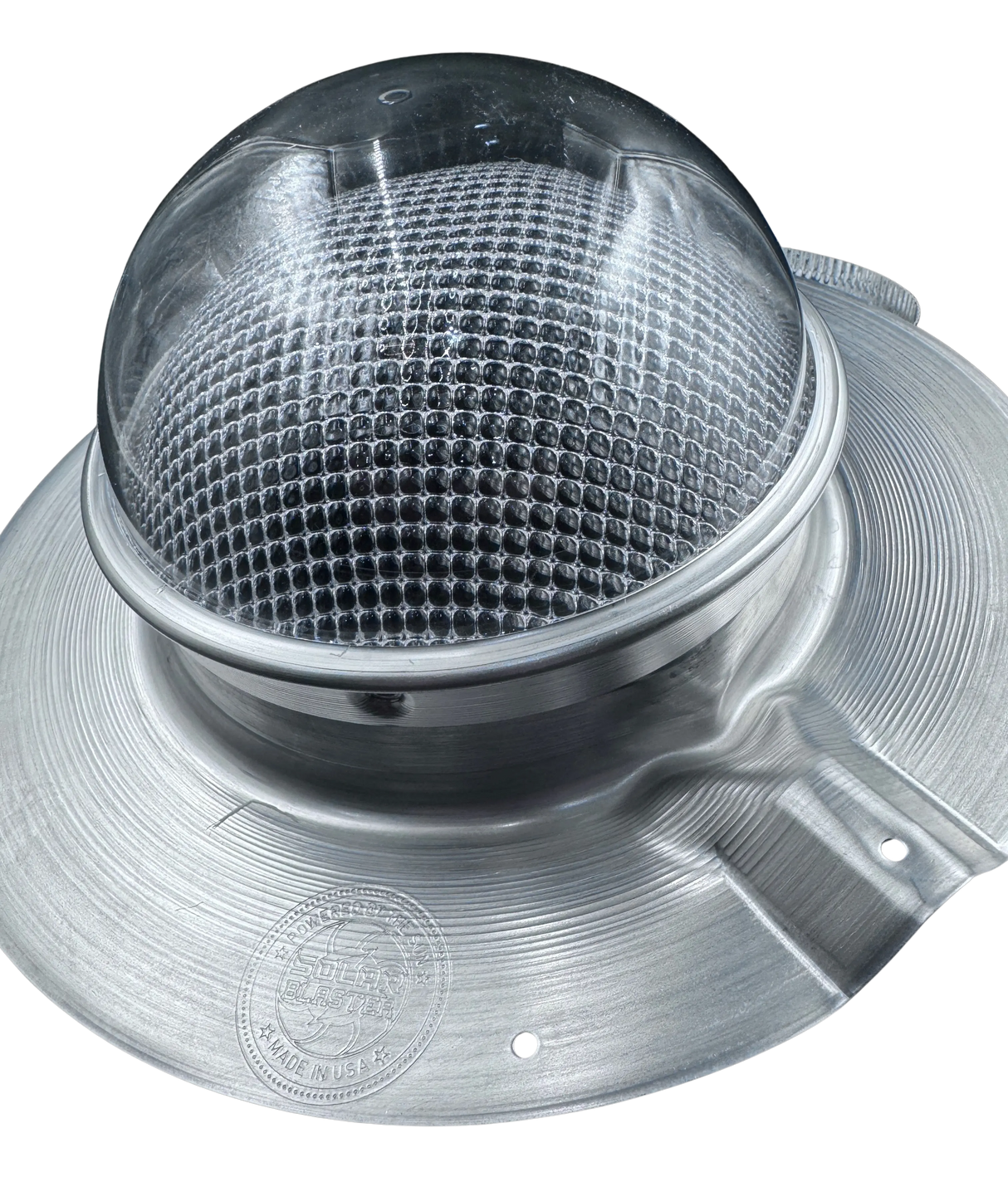 Tubular skylight, Solar LightBlaster for metal roofs, galvanized finish,  (no background) | Solar Blaster brand