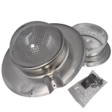 Tubular skylight, Solar LightBlaster for metal roofs, galvanized finish,  (no background) | Solar Blaster brand