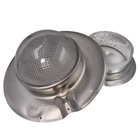 Tubular skylight, Solar LightBlaster for metal roofs, galvanized finish,  (no background) | Solar Blaster brand