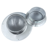 Tubular skylight, Solar LightBlaster for shingled roofs, galvanized finish,  (no background) | Solar Blaster brand