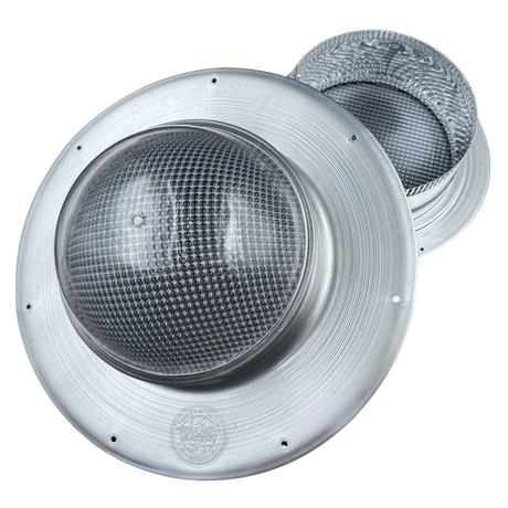 Tubular skylight, Solar LightBlaster for shingled roofs, galvanized finish,  (no background) | Solar Blaster brand