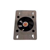 Solar ventilation fan, Metal RidgeBlaster for metal roofs with ridge vents (no background) | Solar Blaster brand