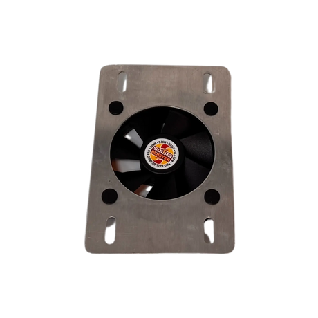 Solar ventilation fan, Metal RidgeBlaster for metal roofs with ridge vents (no background) | Solar Blaster brand