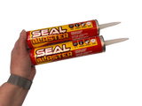 SealBlaster professional roofing sealant for all weather installation 2-pack (no background) | Solar Blaster brand