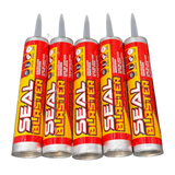 SealBlaster professional roofing sealant for all weather installation 5-pack (no background) | Solar Blaster brand