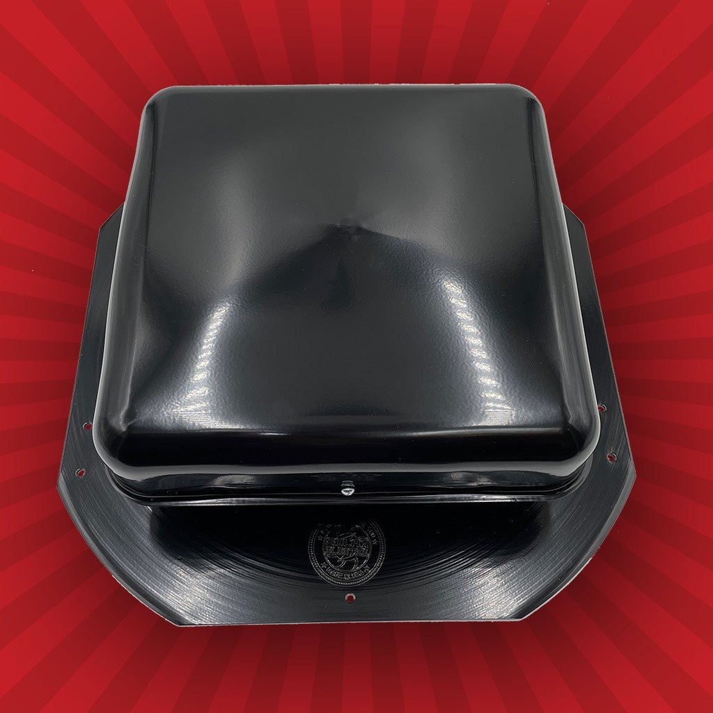 Solar Blaster's black VentBlaster -- a passive vent that matches our RoofBlaster line of products.