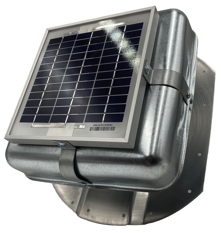 Solar RoofBlaster for Conex containers