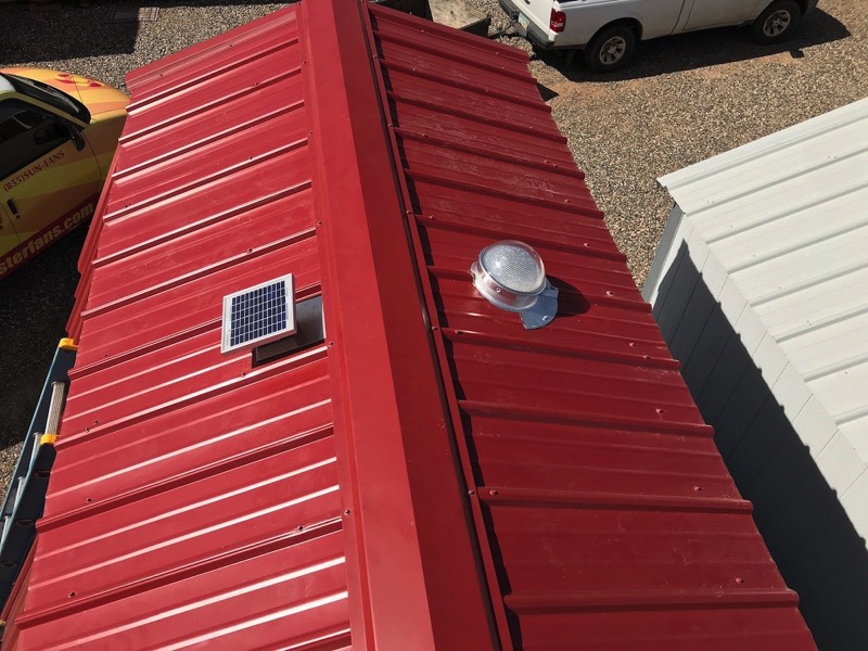 Solar LIightBlaster for Sheds | Solar Blaster